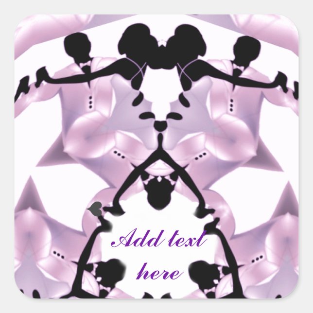 Sticker Carré Rejoignez-nous_ (Devant)