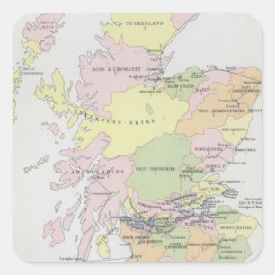 Sticker Carré Représentation parlementaire Ecosse