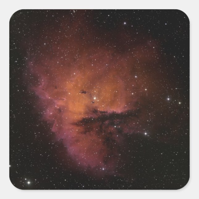 Sticker Carré Réserver Globules dans NGC 281 (Devant)