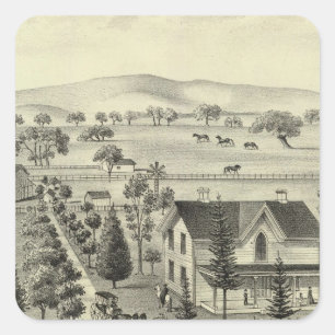 Sticker Carré Résidence de Quinn