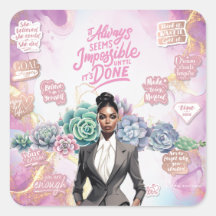 Réussite motivationnelle de la dame Boss