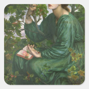 Sticker Carré Rêve de jour, 1880