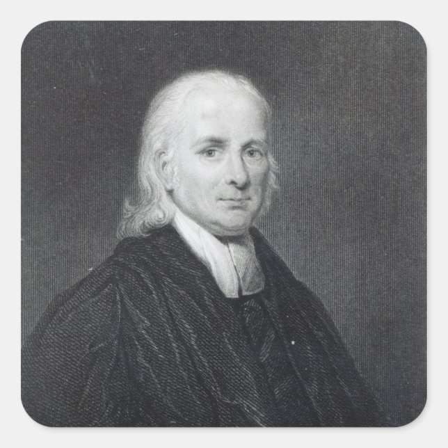 Sticker Carré Révérend Friedrich Schwartz (Devant)