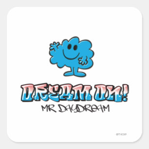 Sticker Carré Rêvez Avec M. Daydream