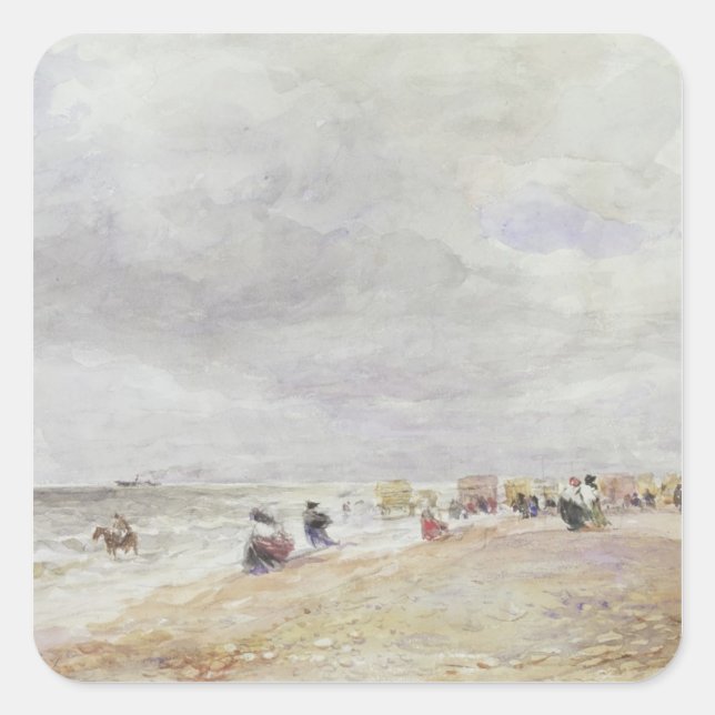 Sticker Carré Rhyl Sands (Devant)