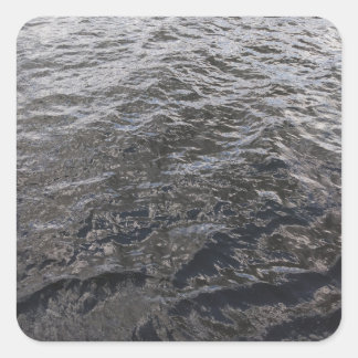 Sticker Carré River Water