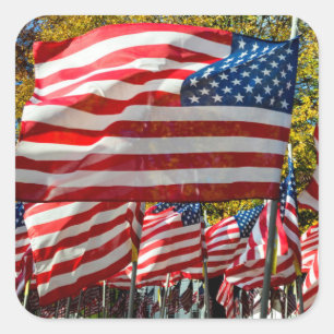 Sticker Carré Riverdale, New York, USA. Pays viticole