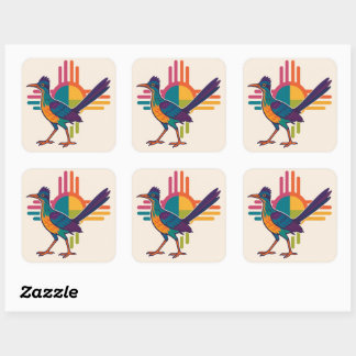 Sticker Carré Road Runner NM