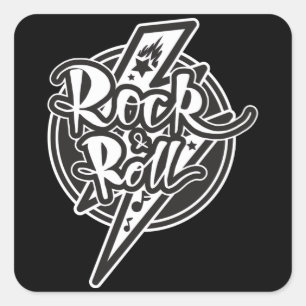 STICKER CARRÉ ROCHER ET ROCHER