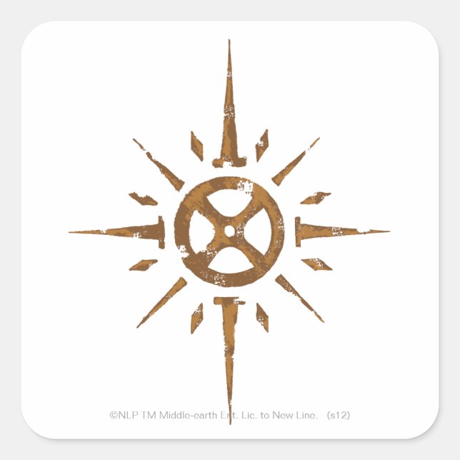 Sticker Carré Rohan Crest (Devant)