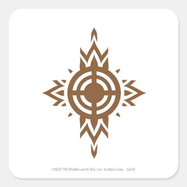 Sticker Carré Rohan Crest (Devant)