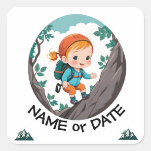 Sticker Carré Rond comestible