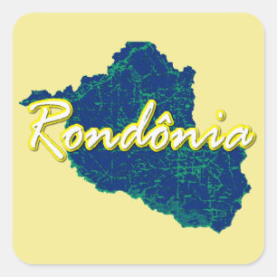 Sticker Carré Rondonia