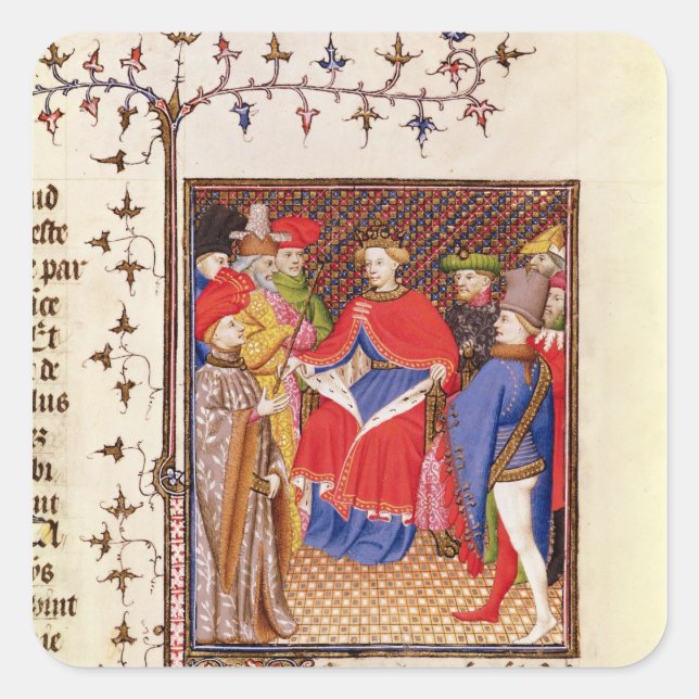 Sticker Carré Rosane répond aux envoyés du peuple (Devant)