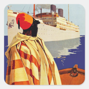 Sticker Carré Rotterdam Lloyd