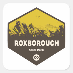Sticker Carré Roxborough State Park Colorado