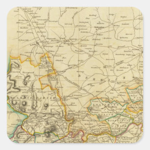 Sticker Carré Roxburgh du nord Shire