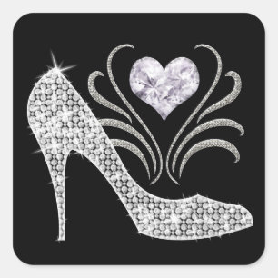 Sticker Carré Royal Bling - SRF