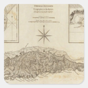 Sticker Carré Ruatan ou rotin