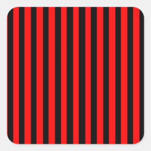Sticker Carré Ruby Black