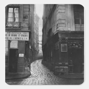 Sticker Carré Rue Tirechape, de St Honore de rue, Paris