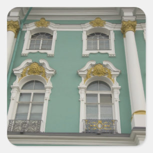 Sticker Carré Russie, Saint-Pétersbourg, L'Ermitage (aka 6