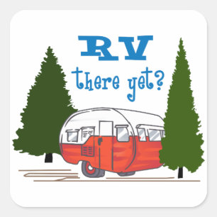 Sticker Carré RV encore