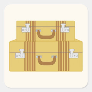 Sticker Carré Sacs vintages