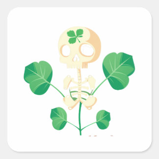 Sticker Carré Saint Patricks Shenanigans