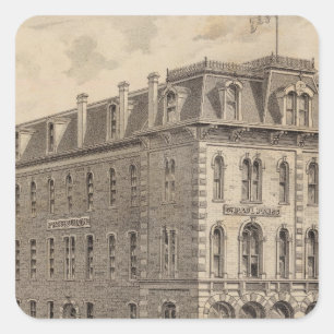 Sticker Carré Saint Paul Press Company