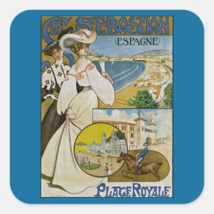 Sticker Carré Saint-Sébastien