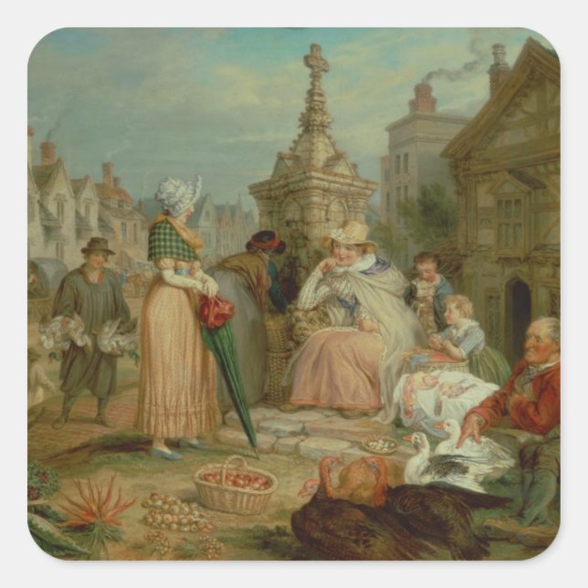 Sticker Carré Salon (Devant)