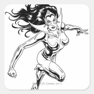 Sticker Carré Saphir d'étoile 3