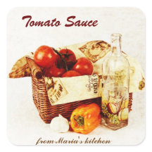Sauce tomate - tomates dans un panier