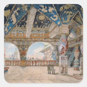 Sticker Carré Scène pour l'opéra de Nikolaï Rimsky-Korsakov