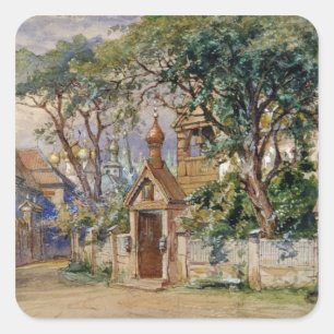 Sticker Carré Scène pour 'Oprichnik' par Tchaikovsky