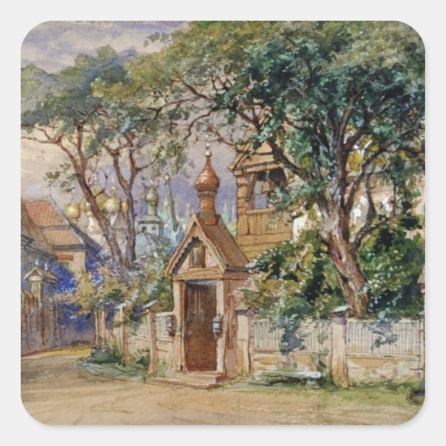 Sticker Carré Scène pour 'Oprichnik' par Tchaikovsky (Devant)