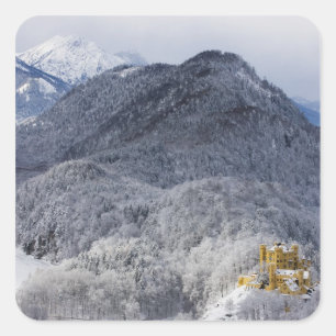 Sticker Carré Schloss Hohenschwangau