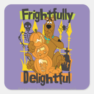 Sticker Carré Scooby-Doo Ravi
