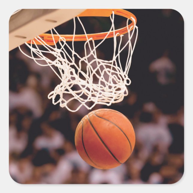 Sticker Carré Scoring de basket-ball (Devant)