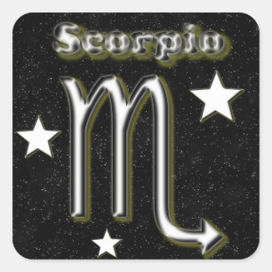 Sticker Carré Scorpio