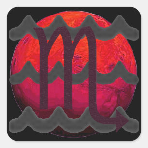 Sticker Carré Scorpio