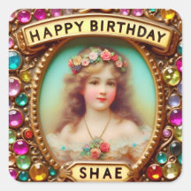 SHAE ~ JOYEUX ANNIVERSAIRE ~ Vintage fille ~