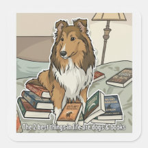 Sheltie & livres