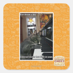 Sticker Carré Si ton rêve est grand