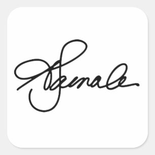 Sticker Carré Signature KAMALA