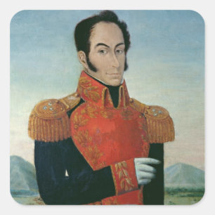 Sticker Carré Simon Bolivar