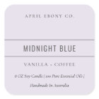 SIMPLE ÉLÉGANT MINIMAL MODERNE LAVENDER MAUVE