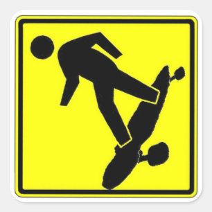 Sticker Carré Sk8r Xing