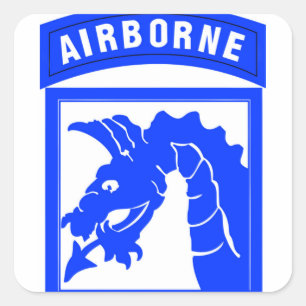 Sticker Carré Sky Dragon